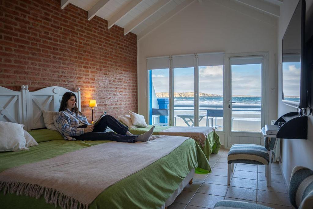 Rayentray Las Restingas Hotel De Mar Пуэрто-Пирамидес Экстерьер фото